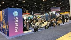 HIMSS24 exhibit hall